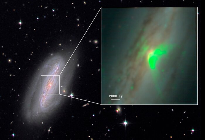 Blowing the Cover of a Hidden Black Hole