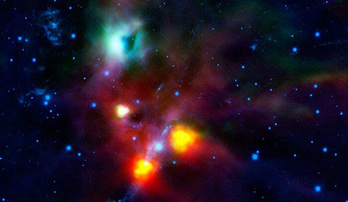 NEWFIRM, Herschel Find Hole in Space