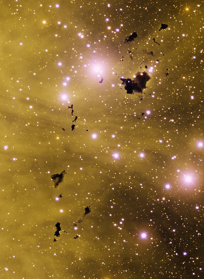 IC 2944 Thackeray's Globules
