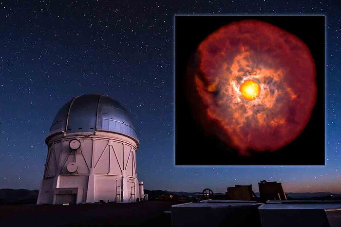 Star Sends Clues to its Demise Hours Before its Death