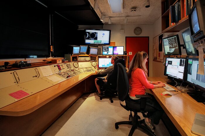 Nicholas U. Mayall 4-meter Telescope control room