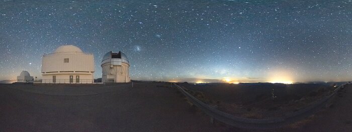 Panorama del Observatorio Inter-Americano de Cerro Tololo