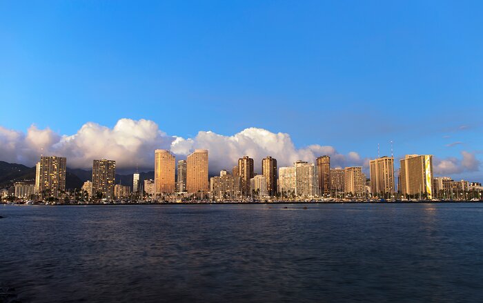 Honolulu skyline