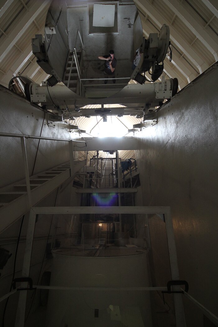 Inside the McMath-Pierce Solar Telescope