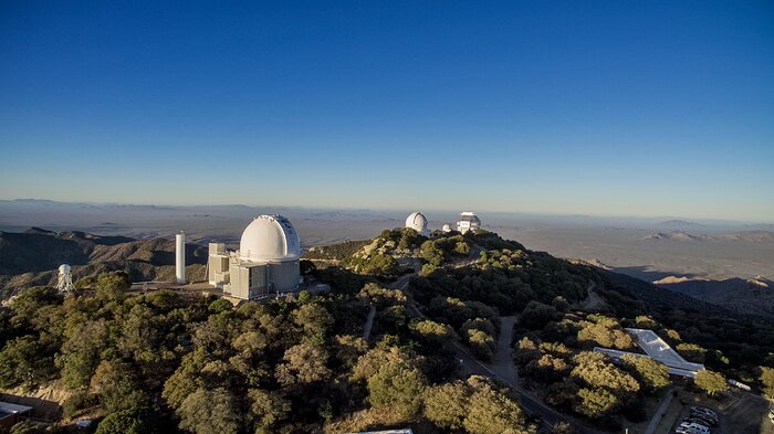 Kitt Peak National Observatory aerial view