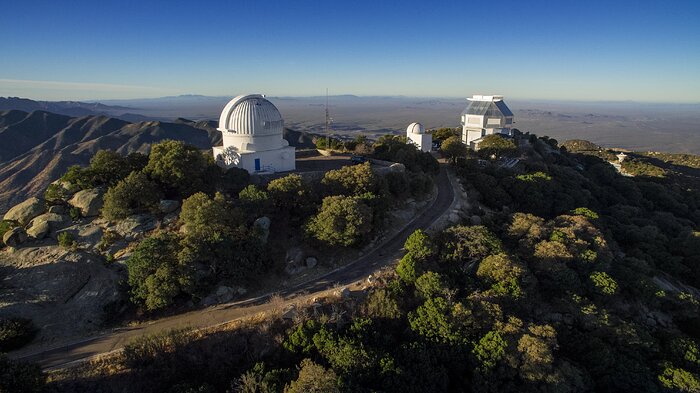 Kitt Peak National Observatory aerial view