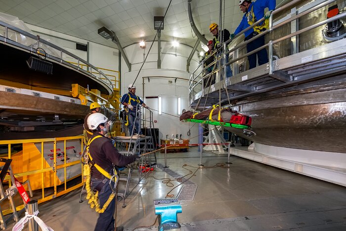 Safety training at Gemini South telescope