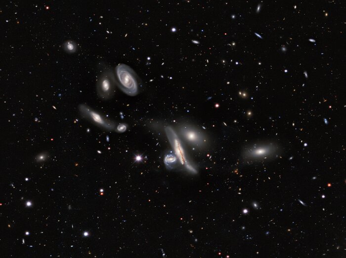 Copeland Septet group of galaxies