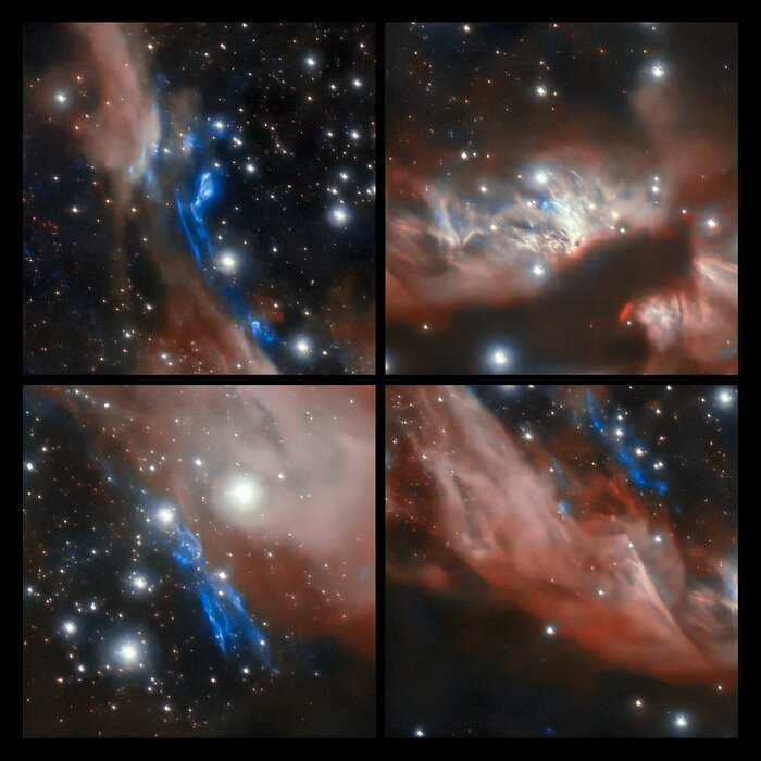 Excerpts of young stellar jet MHO 2147