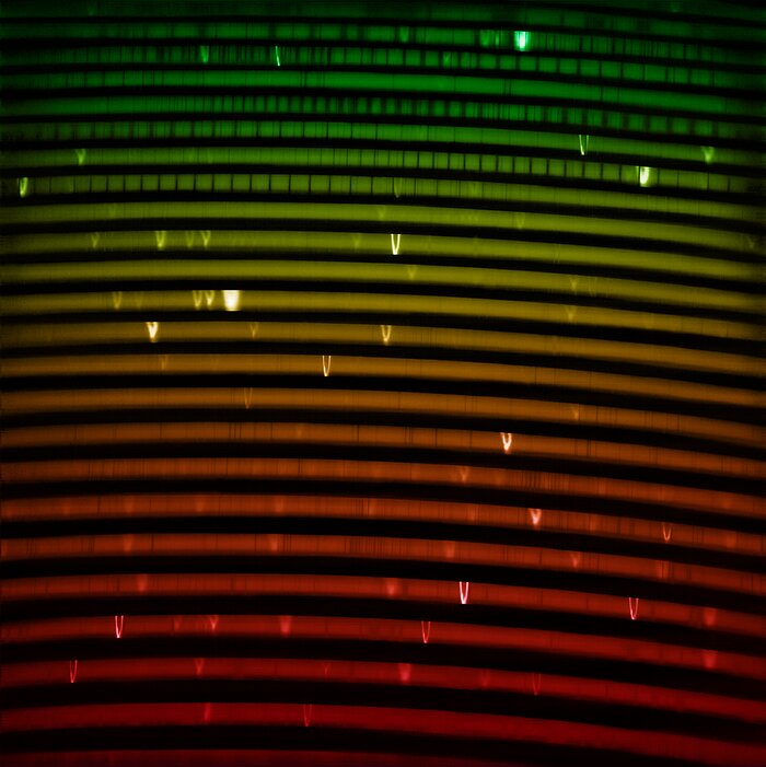 El espectro rojo de IGRINS-2 (sin etiquetas)