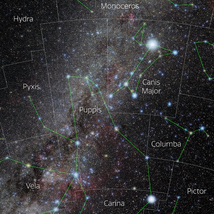 Puppis (Annotated)