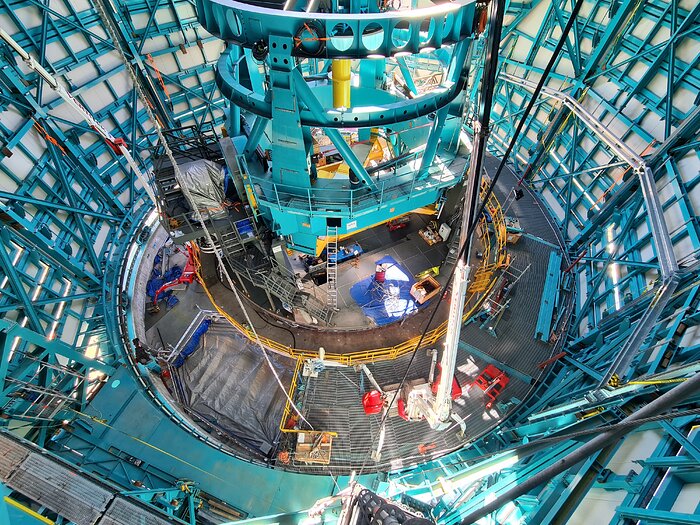 TMA Construction at Rubin Observatory