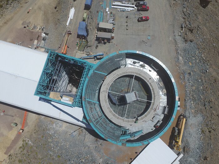 Drone Photo of LSST Facility and Environs December 2017