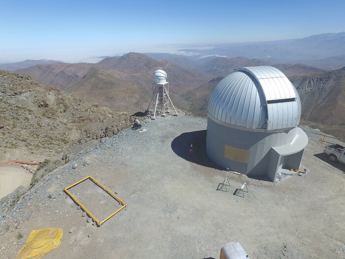 Drone Photo of LSST Facility and Environs December 2017