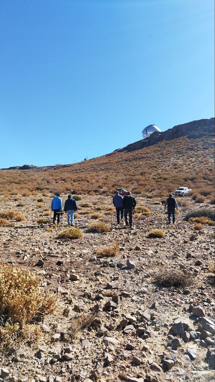 Site for Chile's Photovoltaic and Battery System