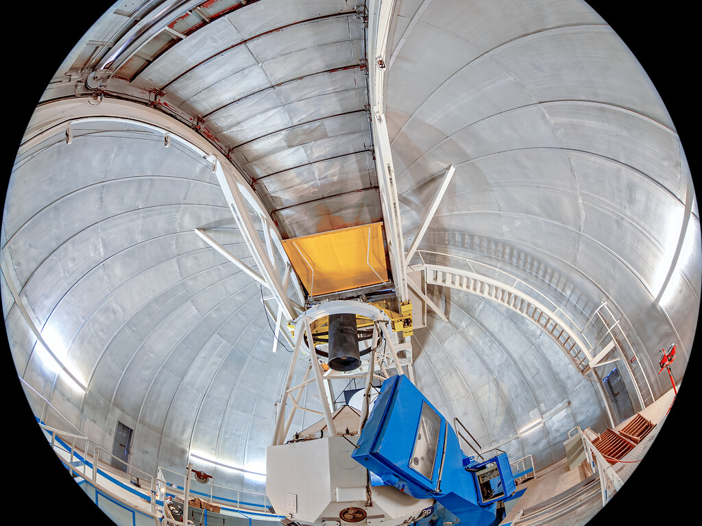 KPNO 2.1-meter Telescope Interior Fulldome | NOIRLab