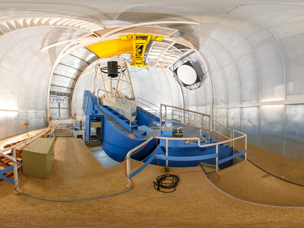 KPNO 2.1-meter Telescope Interior 360 Panorama | NOIRLab