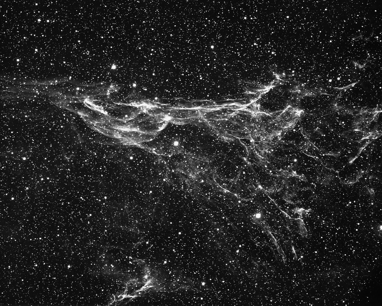 The Veil Nebula, NGC 6960.