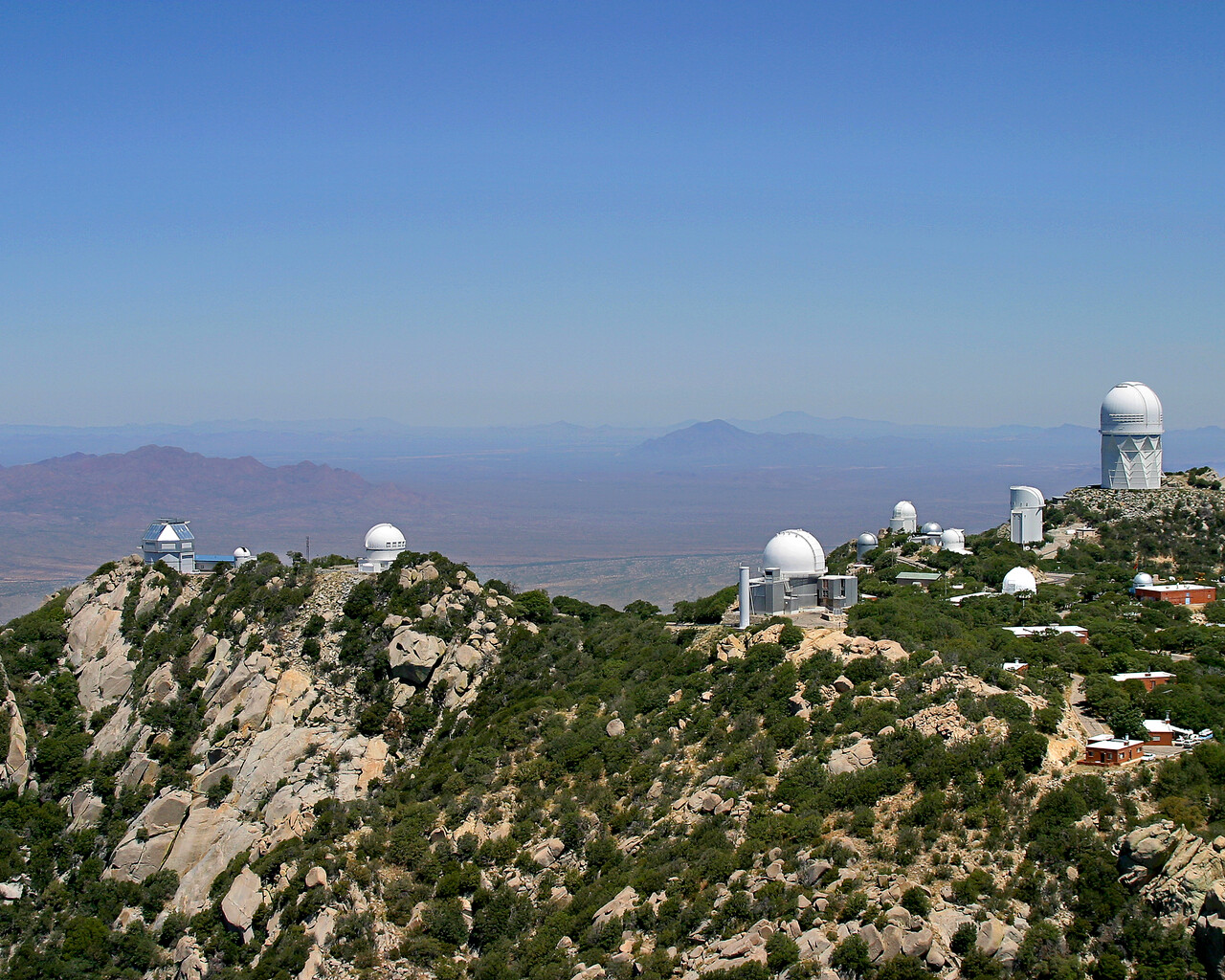 Aerial Photography Of Kitt Peak National Observatory, 13 June 2003 ...