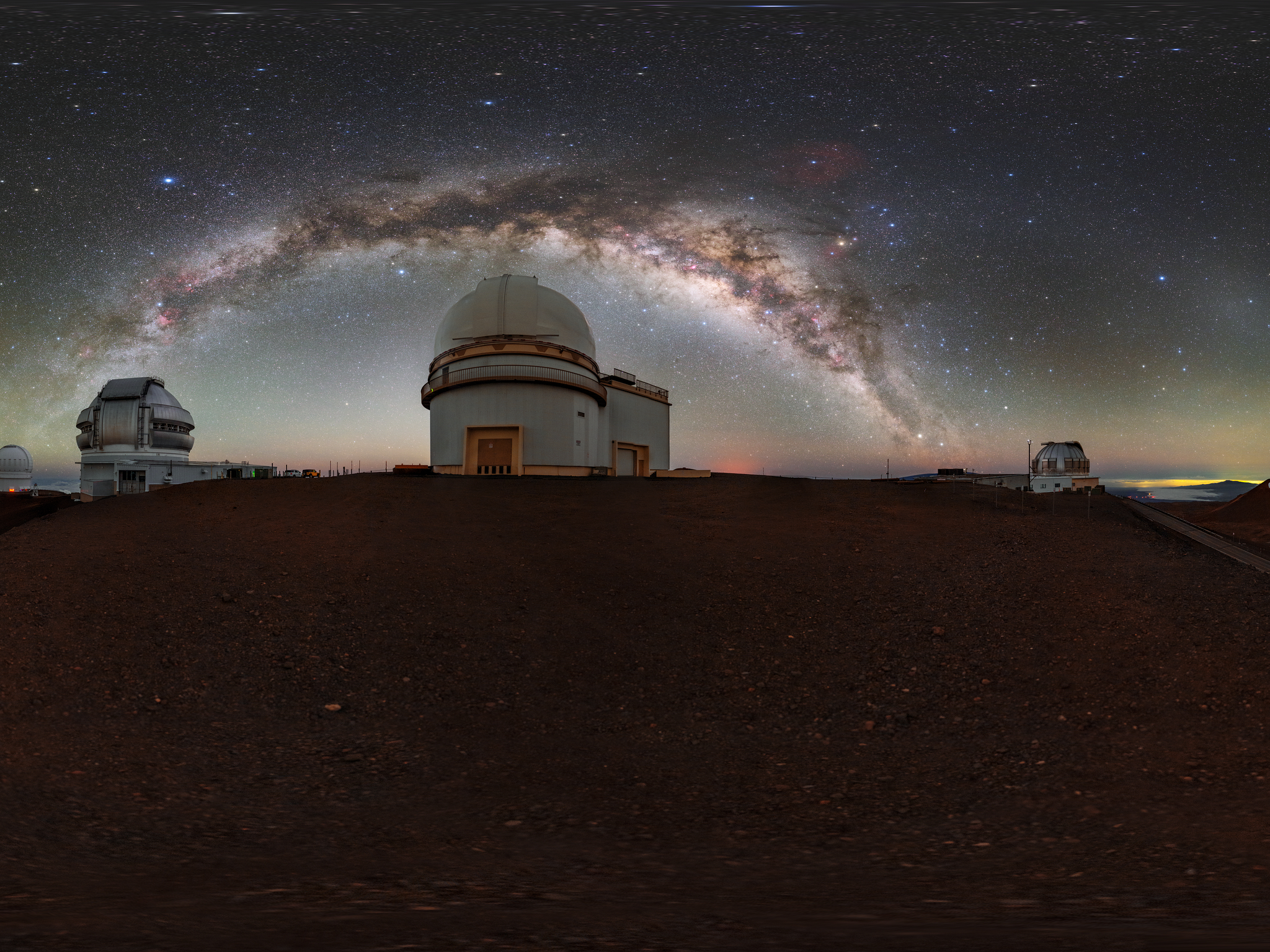 Milky Way Over Maunakea 360 Panorama | NOIRLab