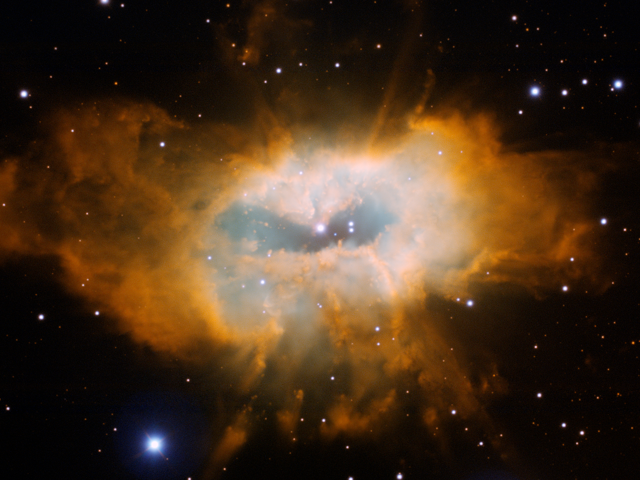 Complex Planetary Nebula Sh2-71