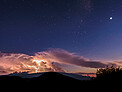 Lightning Above the Mountaintop