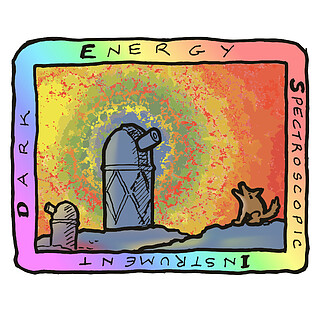 Logo del Instrumento Espectroscópico para el Estudio de la Energía Oscura (DESI)