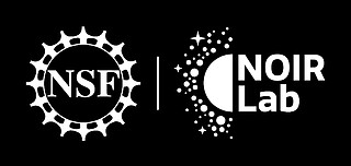 Logo: NOIRLab NSF White - transparent