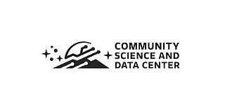 Logo: Community Science and Data CenterHorizontal Black