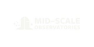 Logo: Mid-Scale Observatories Horizontal White