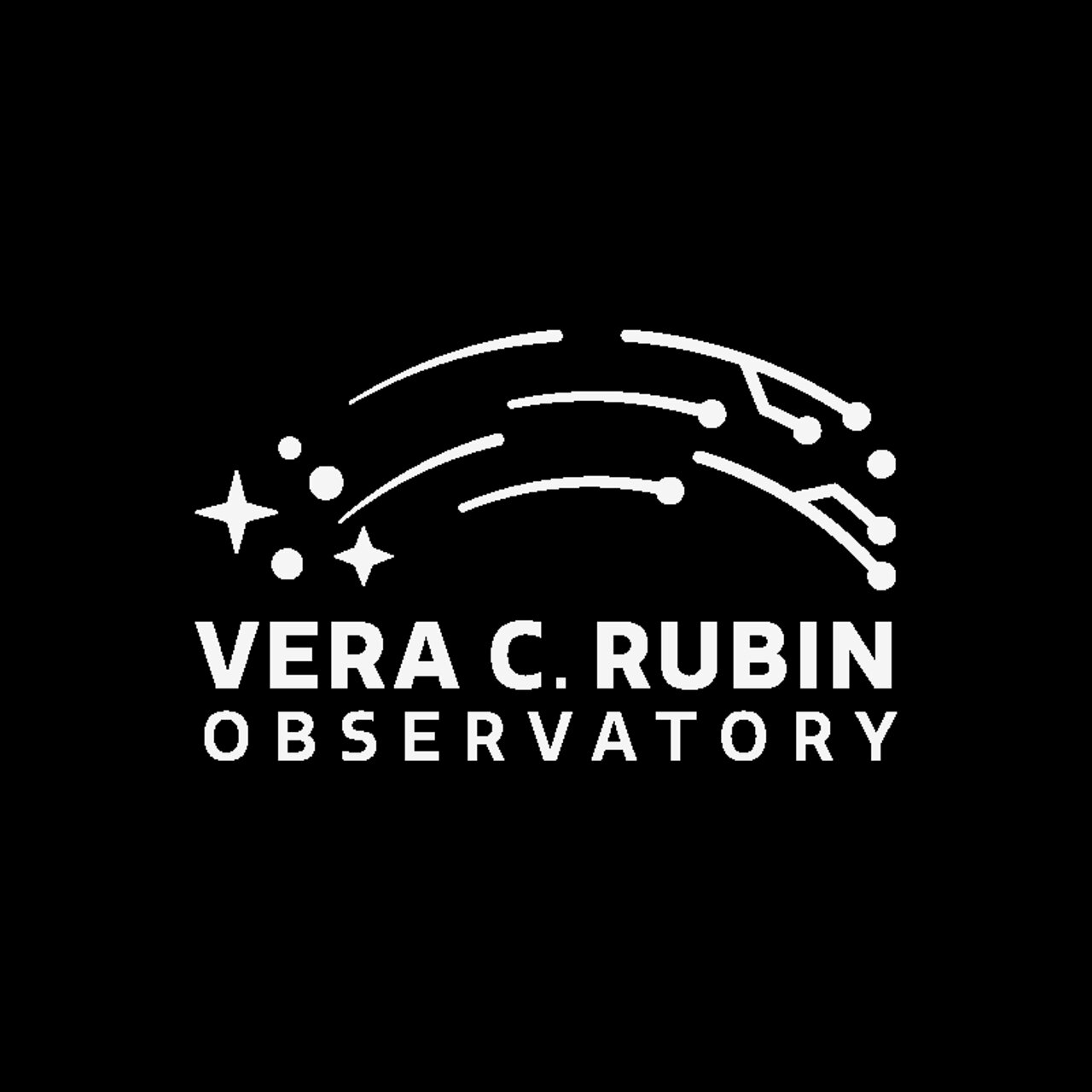 Logo: Vera C Rubin Observatory - Light gray