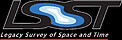 Logo: Legacy Survey of Space and Time - Dark background