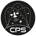 Logo:  Centre for the Protection of the Dark and Quiet Sky from Satellite Constellation Interference (CPS) Mono Alt