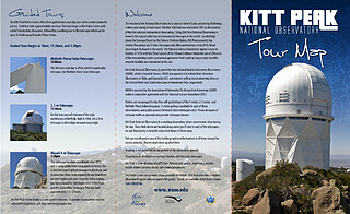 Map: Kitt Peak Tour 2011