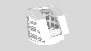 3D Model: Vera C. Rubin Observatory dome