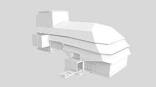 3D Model: Vera C. Rubin Observatory facility