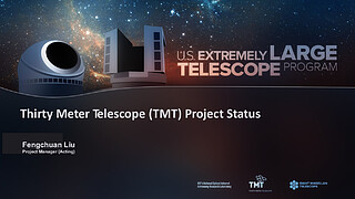 Presentation: Thirty Meter Telescope (TMT) Project Status