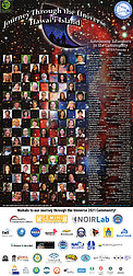 Printed Poster: Journey Through the Universe Community Poster