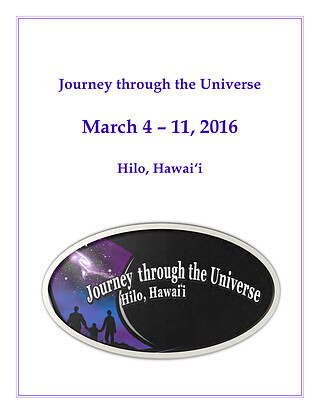 Technical Document: Journey through the Universe 2016