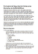 Technical Document: Normas Específicas de Seguridad: Kitt Peak, Tucson, Arizona, EE.UU