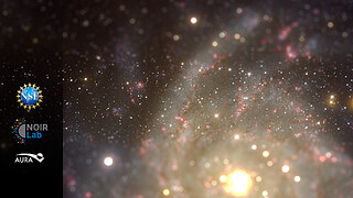Video Background: Galaxy Dust