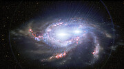 CosmoView: Descubren 2 pares de agujeros negros en lejanas galaxias fusionadas