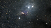 Zoom en la Nebulosa Infrarroja del Camaleón