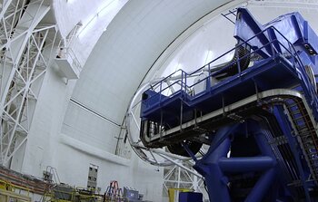 Gemini South Telescope Interior
