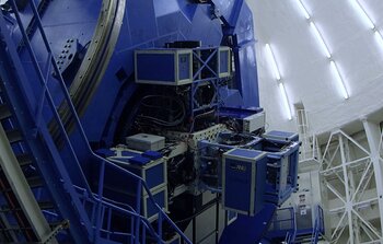 Gemini South Telescope Close-up