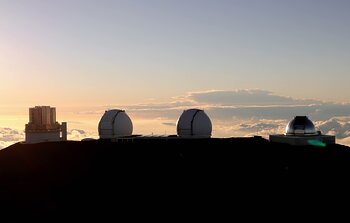 Clouds Behind Maunakea