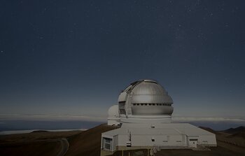 Laser Guide Star at Gemini North