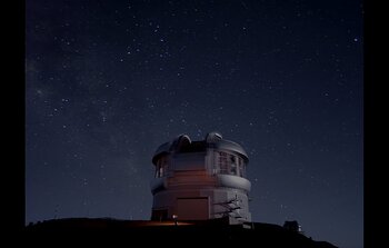 Stars Over Gemini North Timelapse