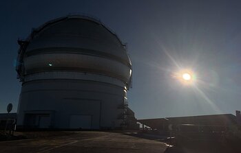 Eclipse over Gemini South