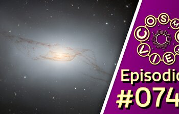 Cosmoview Episodio 74: Telescopio Gemini Sur en Chile captura imagen de peculiar galaxia enredada en su propia red de brazos polvorientos